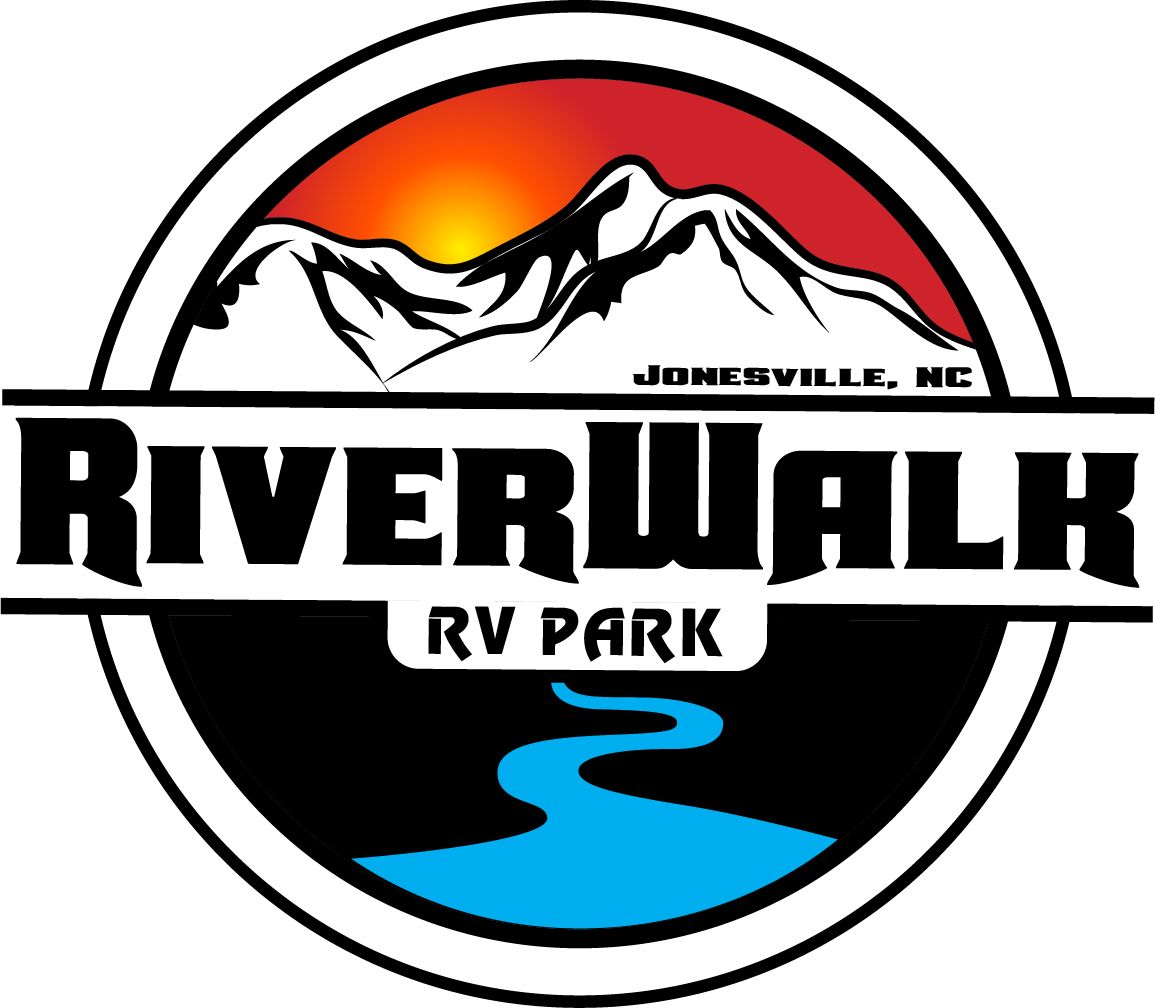 RW RV Park FULL COLOR Riverwalk at Yadkin River RV Park in Jonesville and Elkin North Carolina